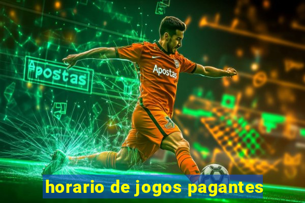 horario de jogos pagantes