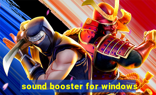 sound booster for windows