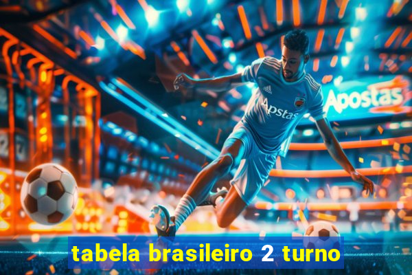 tabela brasileiro 2 turno