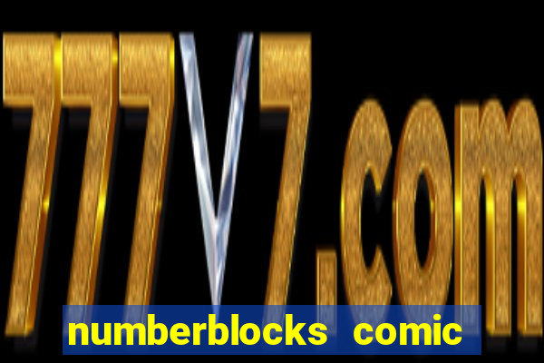 numberblocks comic studio 1 infinity