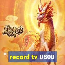 record tv 0800