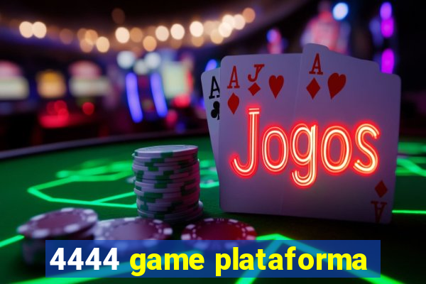 4444 game plataforma