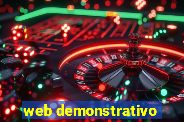 web demonstrativo