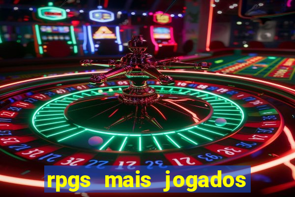 rpgs mais jogados do mundo