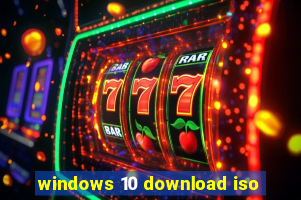 windows 10 download iso