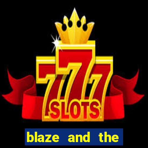 blaze and the monster machines logo font