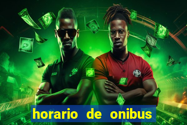 horario de onibus santos dumont x juiz de fora