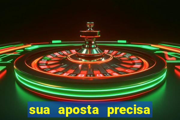 sua aposta precisa ser aprovada por um analista