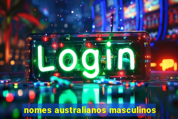 nomes australianos masculinos